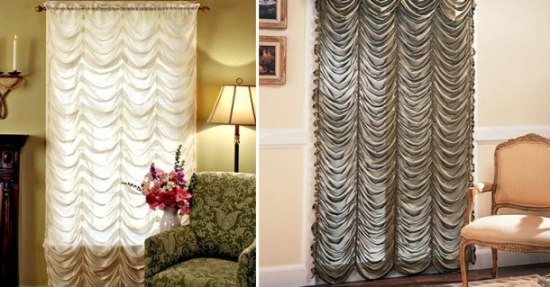 французские шторы