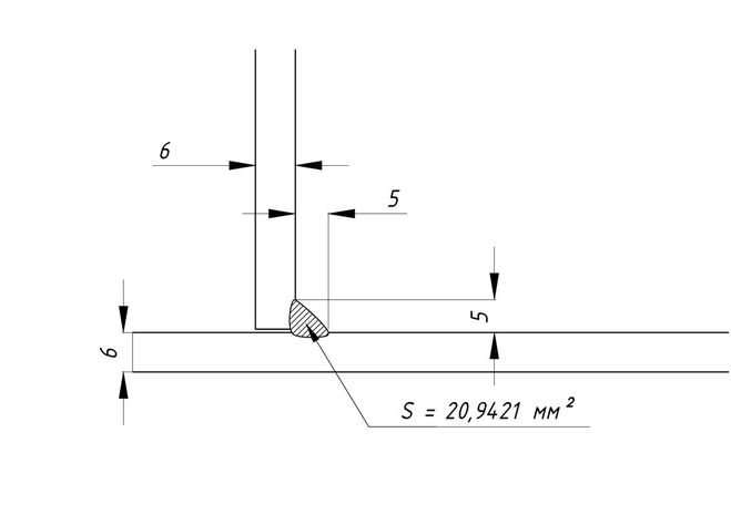 Чертёж св.шва Т1