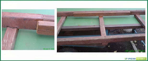 ремонт деревянной лестницы