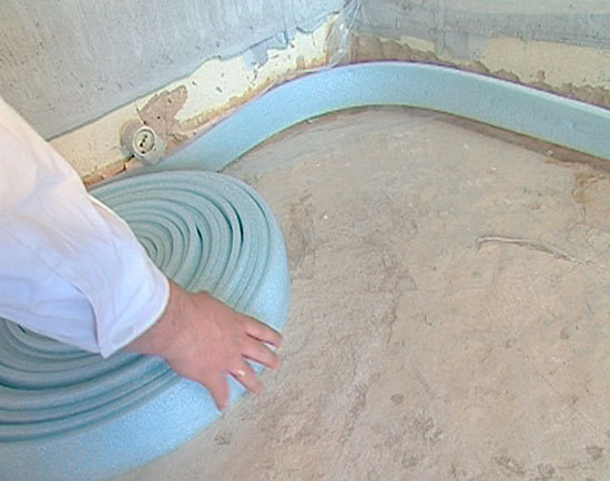 Изоляция пола при сухой стяжке