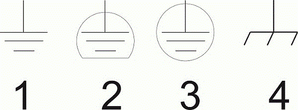 Символы заземления по ГОСТу