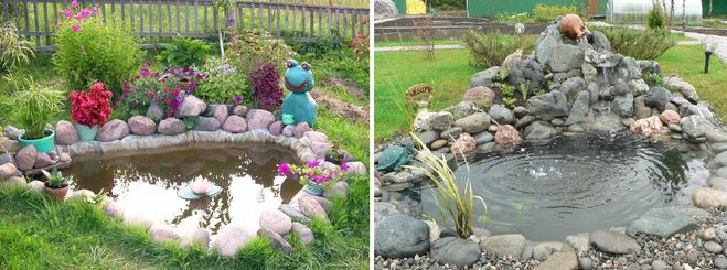 Декоративный водоем 2.