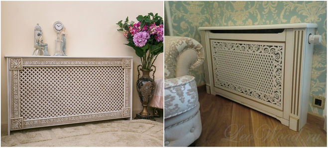 экраны в каминном стиле