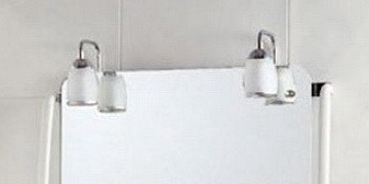 Освещение зеркала.