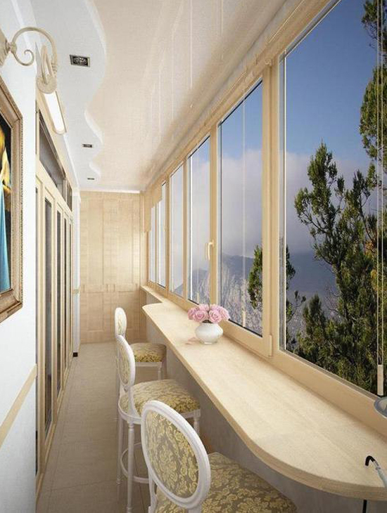 Как оформить лоджию