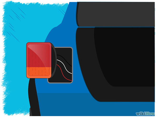 Как затонировать задние фонари?