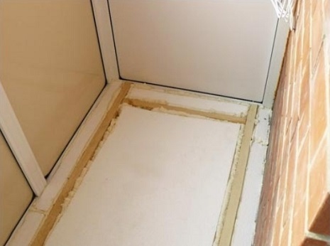 утепление пола на балконе минеральной ватой