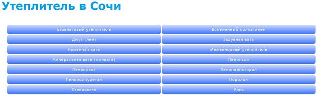 Утеплитель.