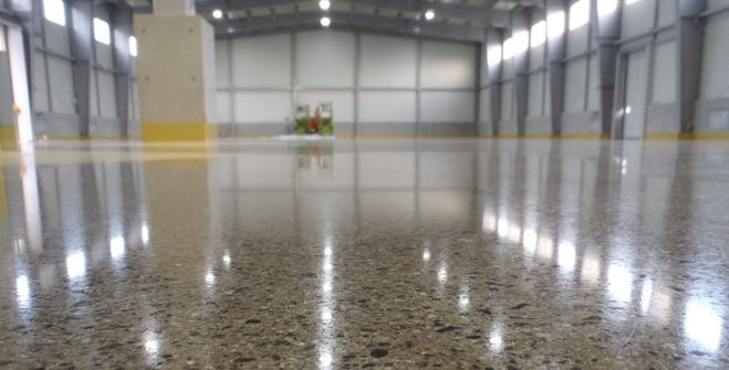 Виды промышленных полов