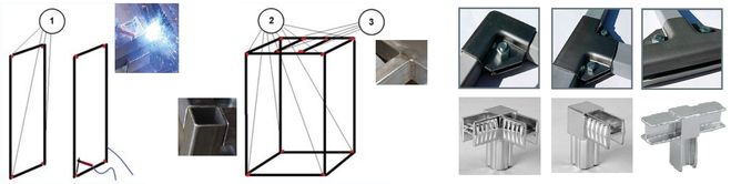 Сварка душа.