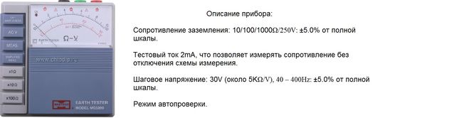 Прибор аналоговый.