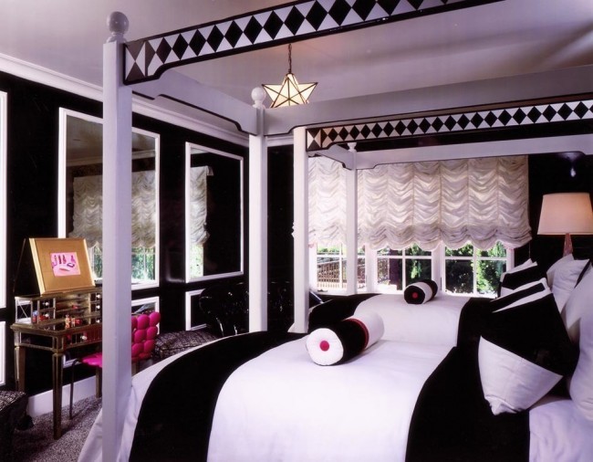 французские шторы