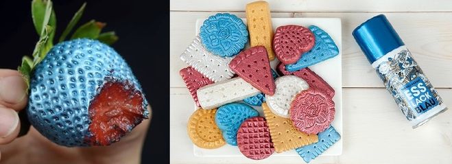 Пищевая краска.