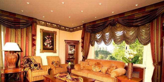 французские шторы